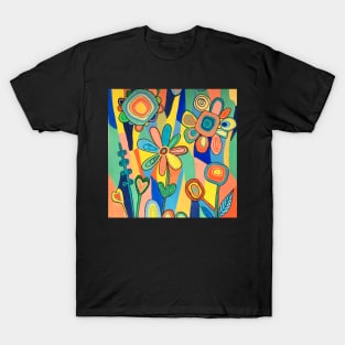 Sunburst florals T-Shirt